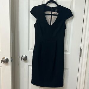 Black short dress size 2 H&M